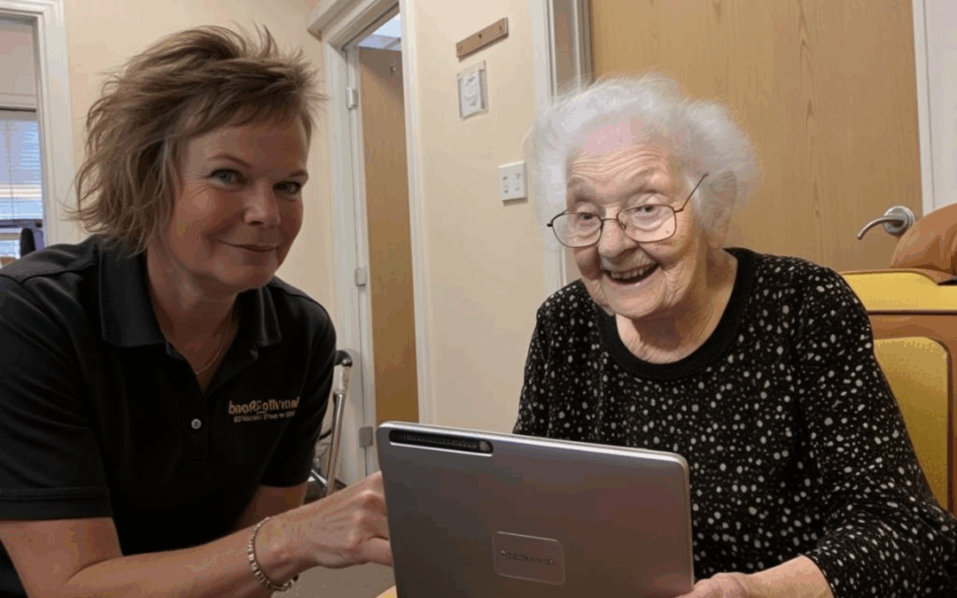 IT hjælp til ældre i Storkøbenhavn | Tryg støtte til dine kære ældre